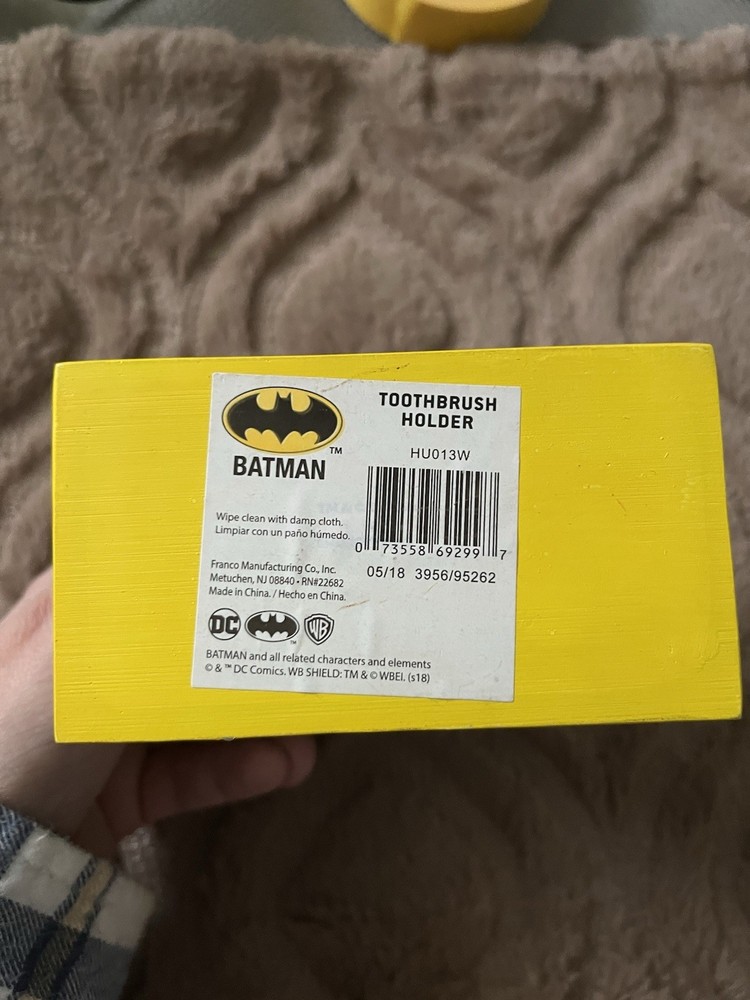 Batman Logo Toothbrush Holder DC Comics