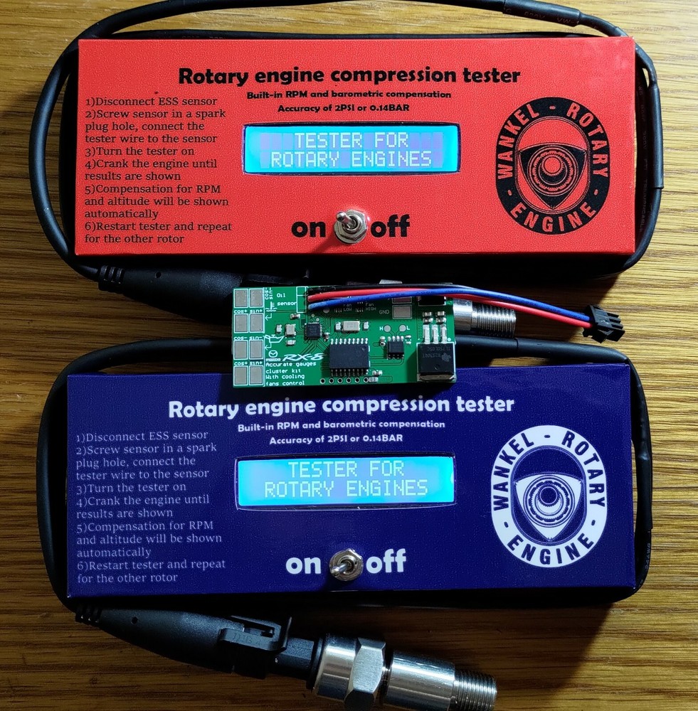 Rotary Compression Tester MAZDA RX8 RX7 13B 12A 20B