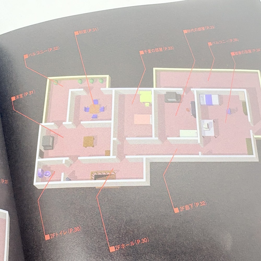 Clock Tower: Ghost Head / Clock Tower II: The Struggle Within Guide Book PS1