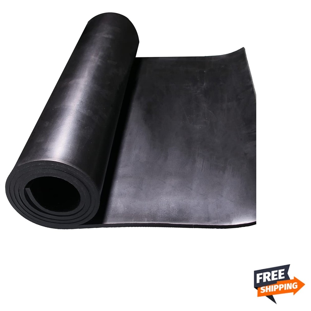 Smooth 12" x 48" Solid Neoprene Roll - 3/16" Thick for Custom DIY Applications