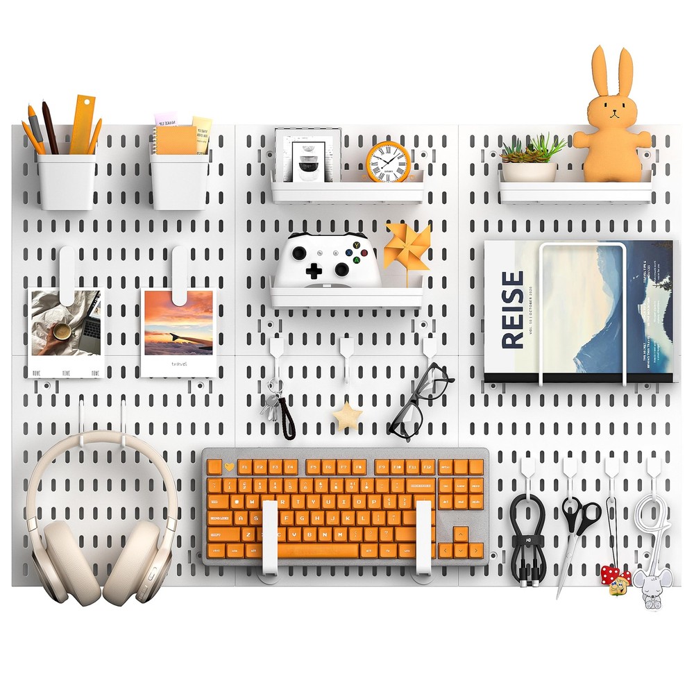 Pegboard Wall Organizer 24x36 Tool Storage