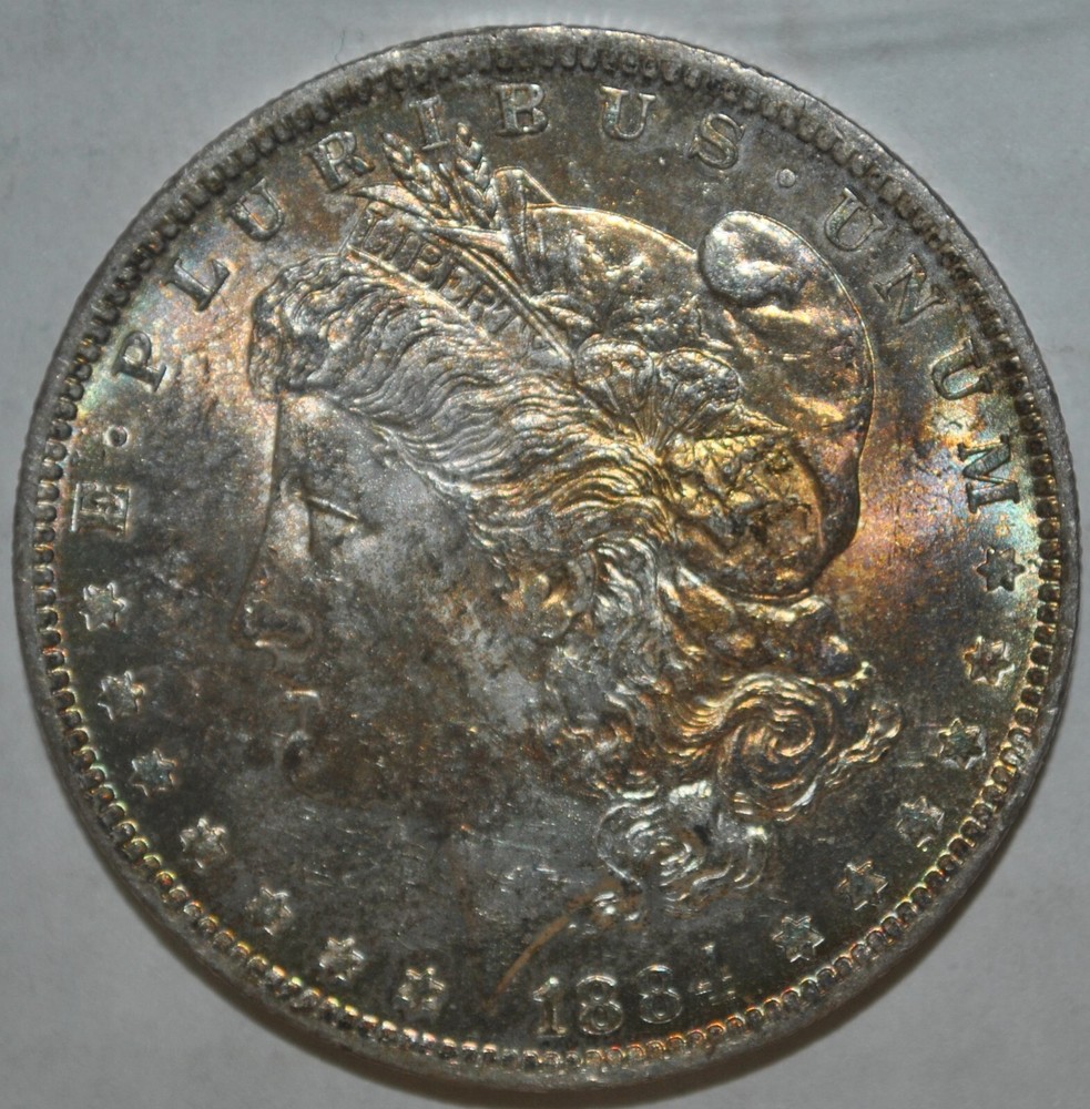 1884 o Morgan Silver Dollar  {{{T331