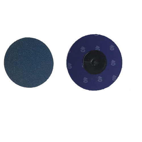 100 - 3" Roloc Zirconia Quick Change Sanding Disc 40 Grit