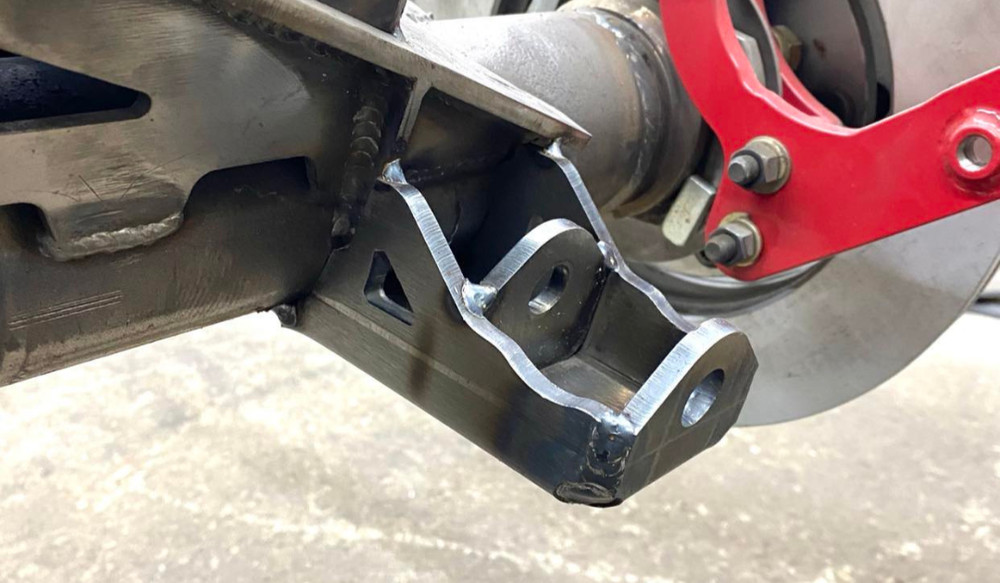 Offset Axle Shock Mount - Pair