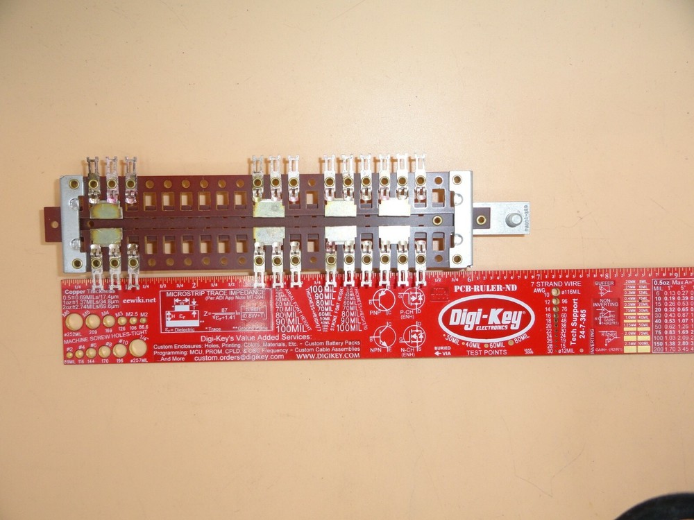 SELECTOR PUSH/PULL SLIDE SWITCH 8PDT NEW/NOS