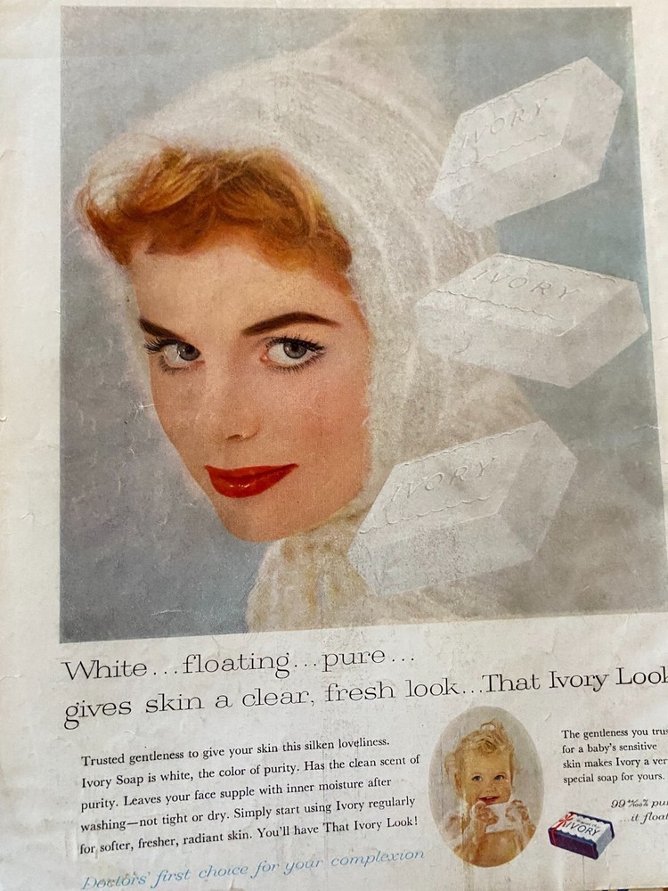 Ivory Soap, Full Page Vintage Print Ad
