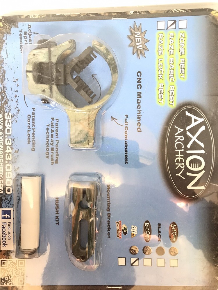 axion Zone Drop Away Rest, LEFT H / Real Tree