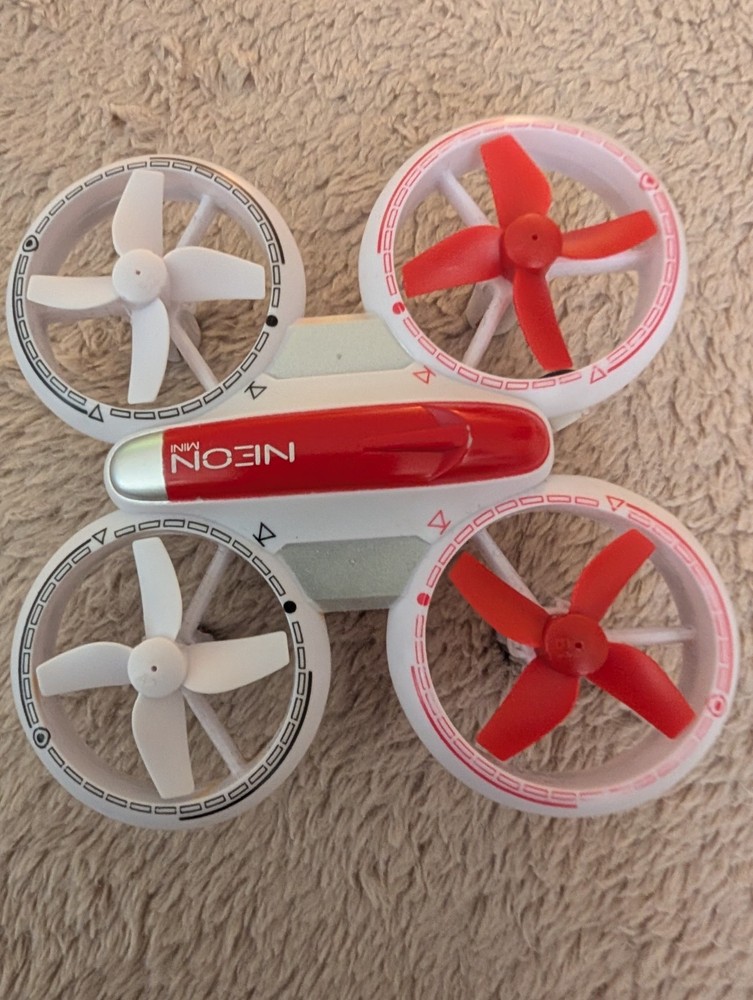 Neon Mini Drone With Litehawk Remote Control Missing Charger
