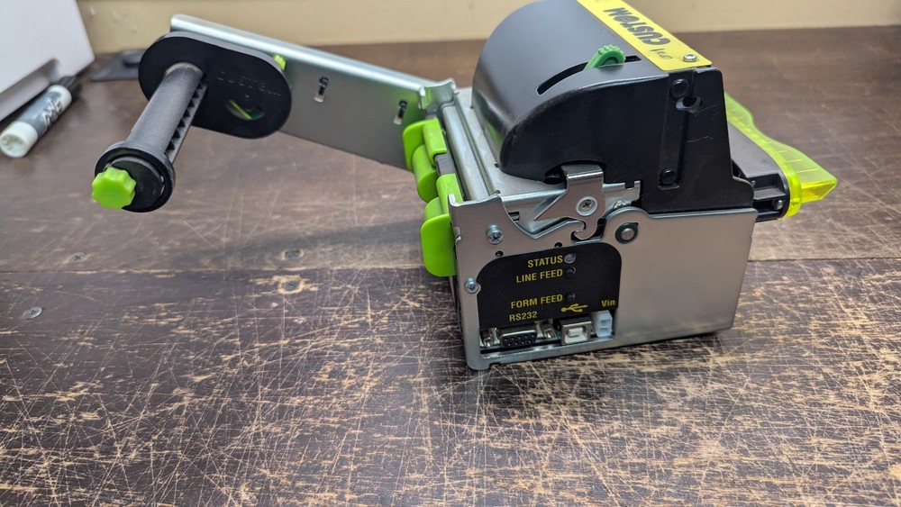 Custom VKP80II Thermal Printer Assembly USB RS232, H8SX EJC-M CN