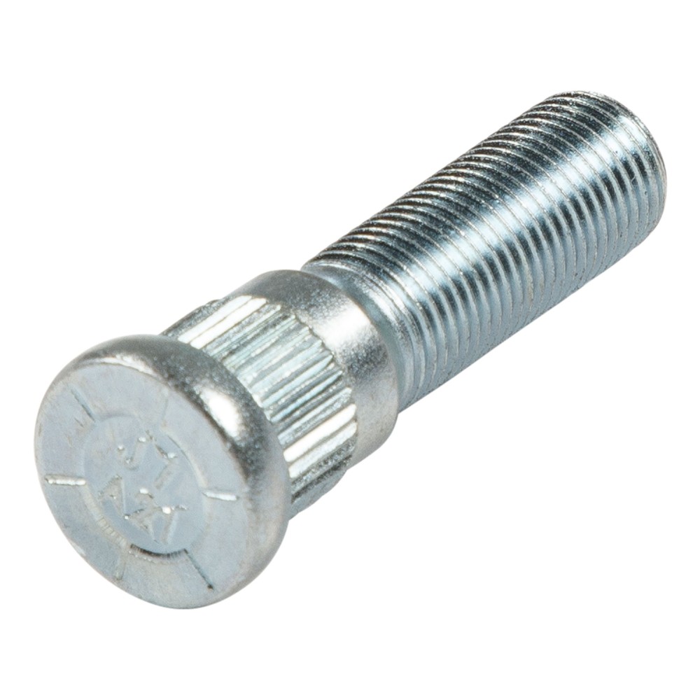 Wheel Lug Stud - 1/2"-20 x 2", Zinc
