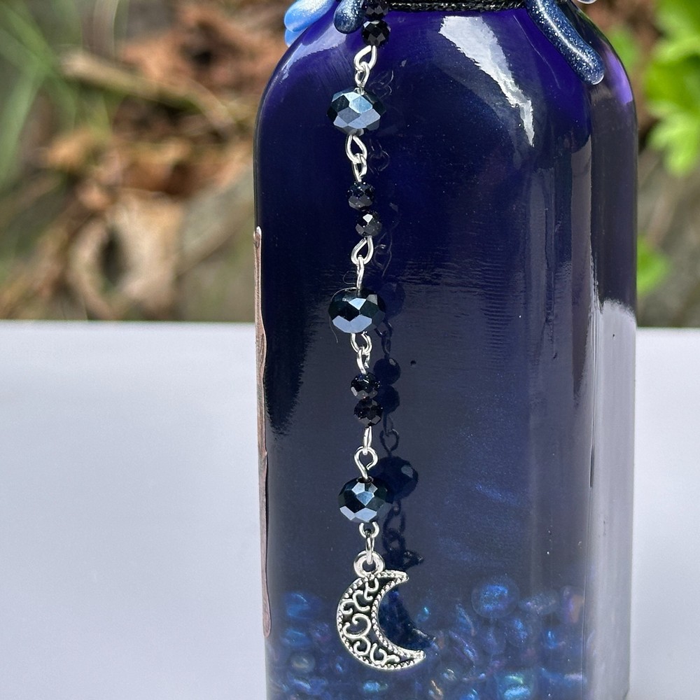 Night Bloom Elixir Decorative Color Changing Potion Bottle Fantasy Decor