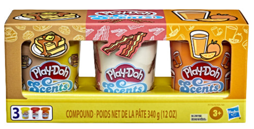 3-Pack Play-Doh Scents - Breakfast Scented Modeling Compound | NEW