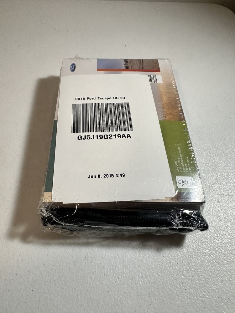 2016 Ford Escape US Owner's Manual Set
