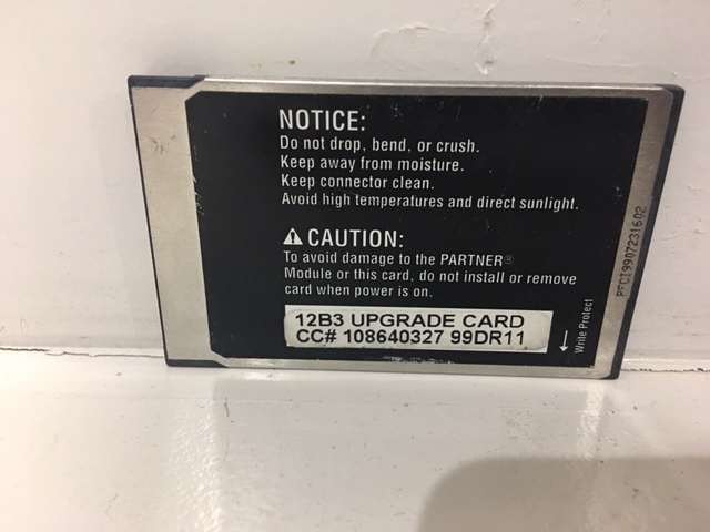 Refurbished Avaya Partner ACS Maintenance PC Upgrade Card