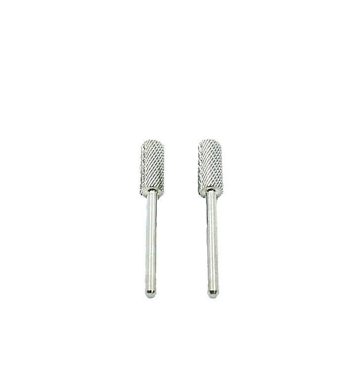 Startool Acrylic Nail Drill 3/32" STM Medium (Small Head) Silver *( 2 Pieces )