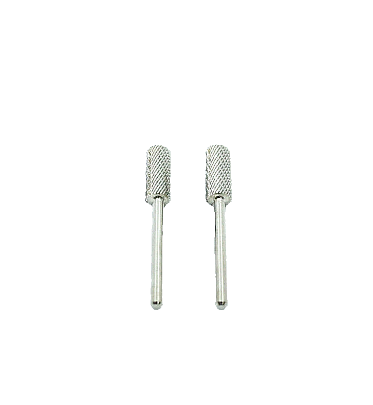 Startool Acrylic Nail Drill 3/32" STM Medium (Small Head) Silver *( 2 Pieces )