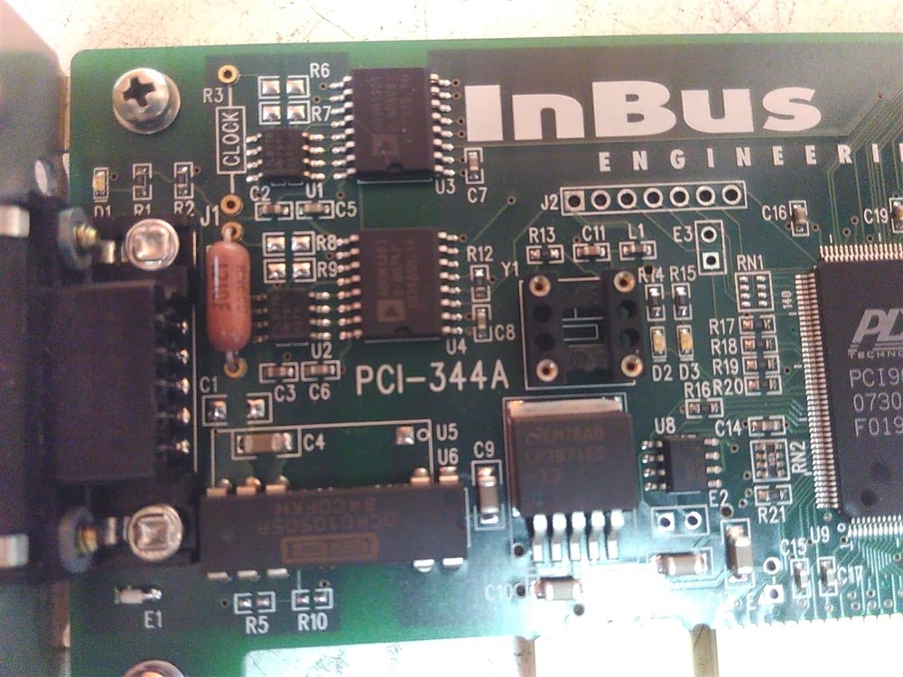 InBus Engineering PCI-344A Serial Type PCI Card
