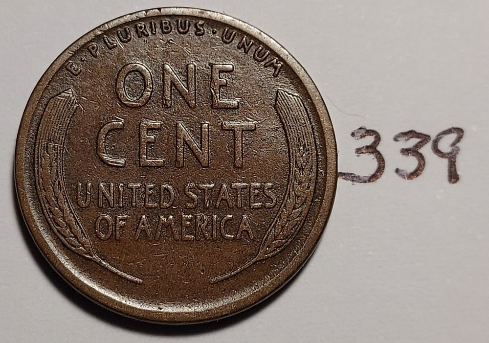 1916-S Lincoln Wheat Cent #339
