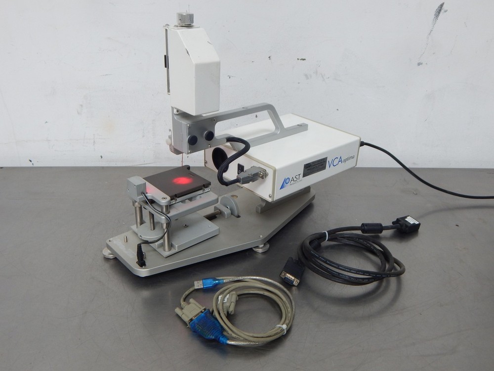 AST PRODUCTS VCA OPTIMA VIDEO CONTACT ANGLE SYSTEM