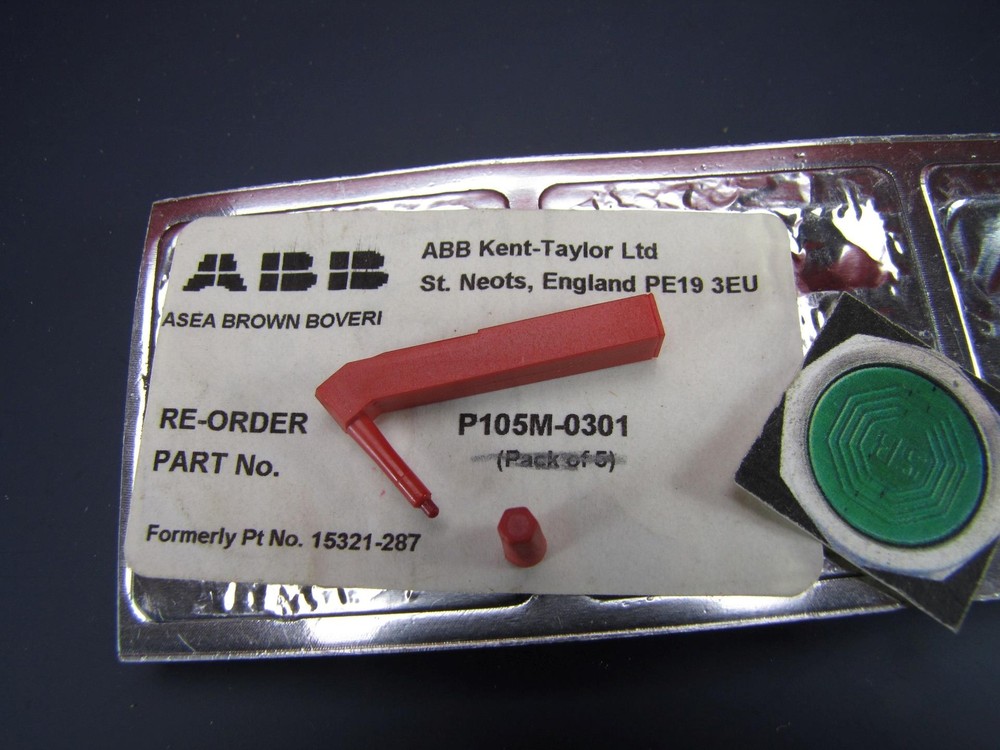 ABB Plotter Printer Pens (2) Red P105M-0301
