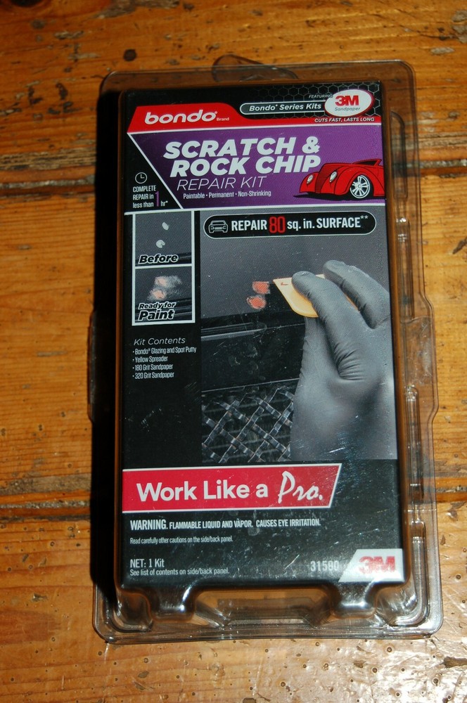 BONDO SCRATCH AND ROCK CHIP REPAIR KIT 2