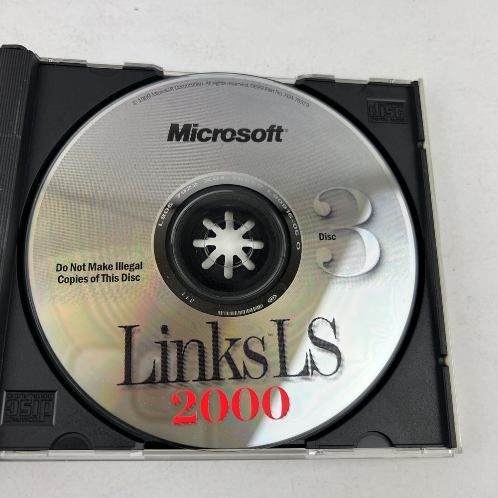 Arnold Palmer Links LS 2000 - PC CD-ROM Golf Simulation Game Software Microsoft