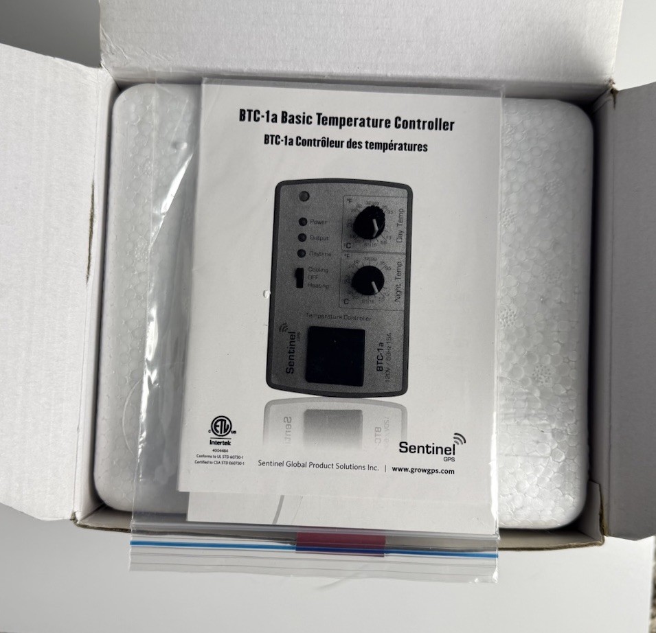 Sentinel GPS BTC-1a Basic Temperature Controller – New , Tested & Working