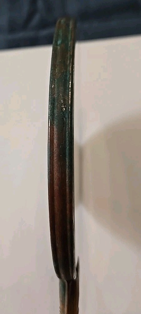 vintage hand-held vanity mirror