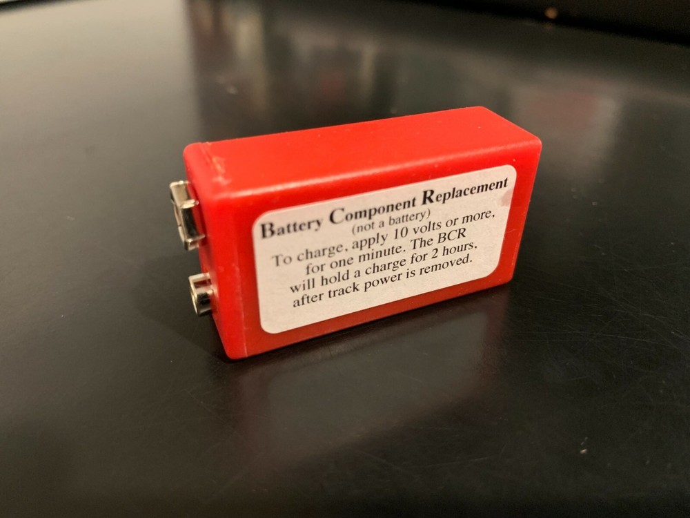 MTH BCR BATTERY COMPONENT REPLACEMENT FOR PS1 & PS2 ENGINES 9 VOLT BCR-9V NEW
