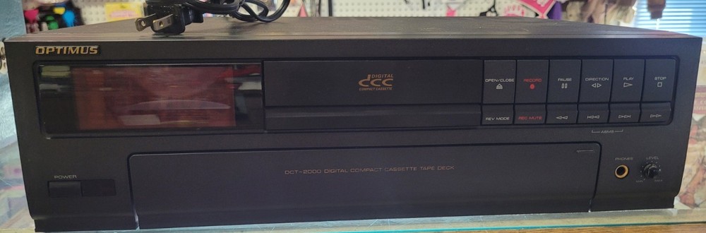 Optimus DCT 2000 Digital Compact Cassette Deck