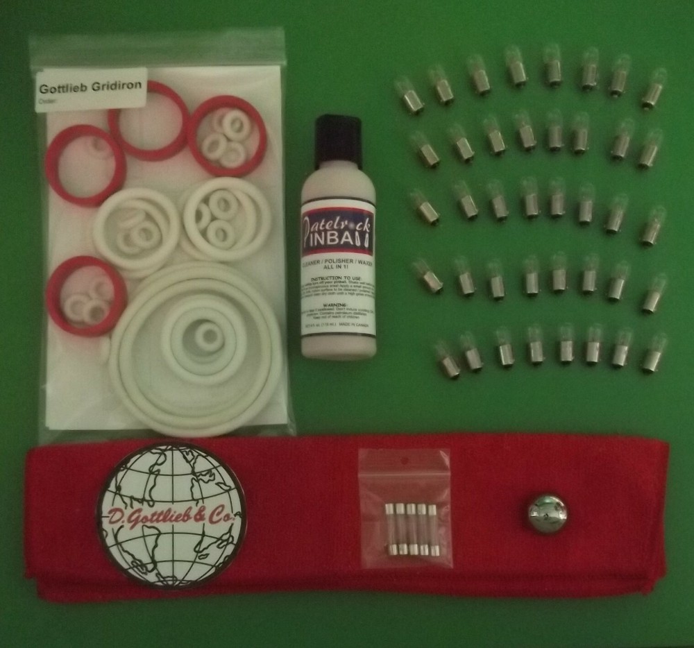 1978 Gottlieb Gridiron pinball super kit
