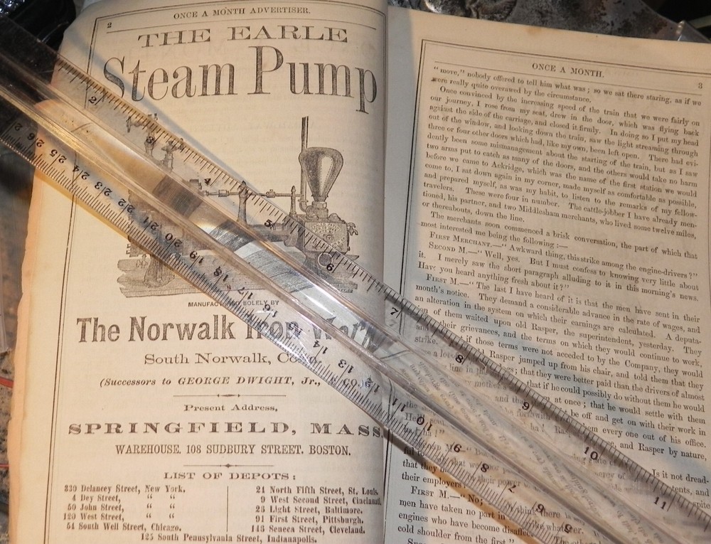 ONCE A MONTH A Magazine AUGUST 1867