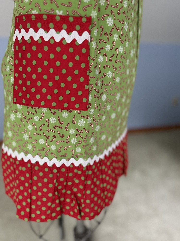 Hand Made Women’s Christmas Apron
