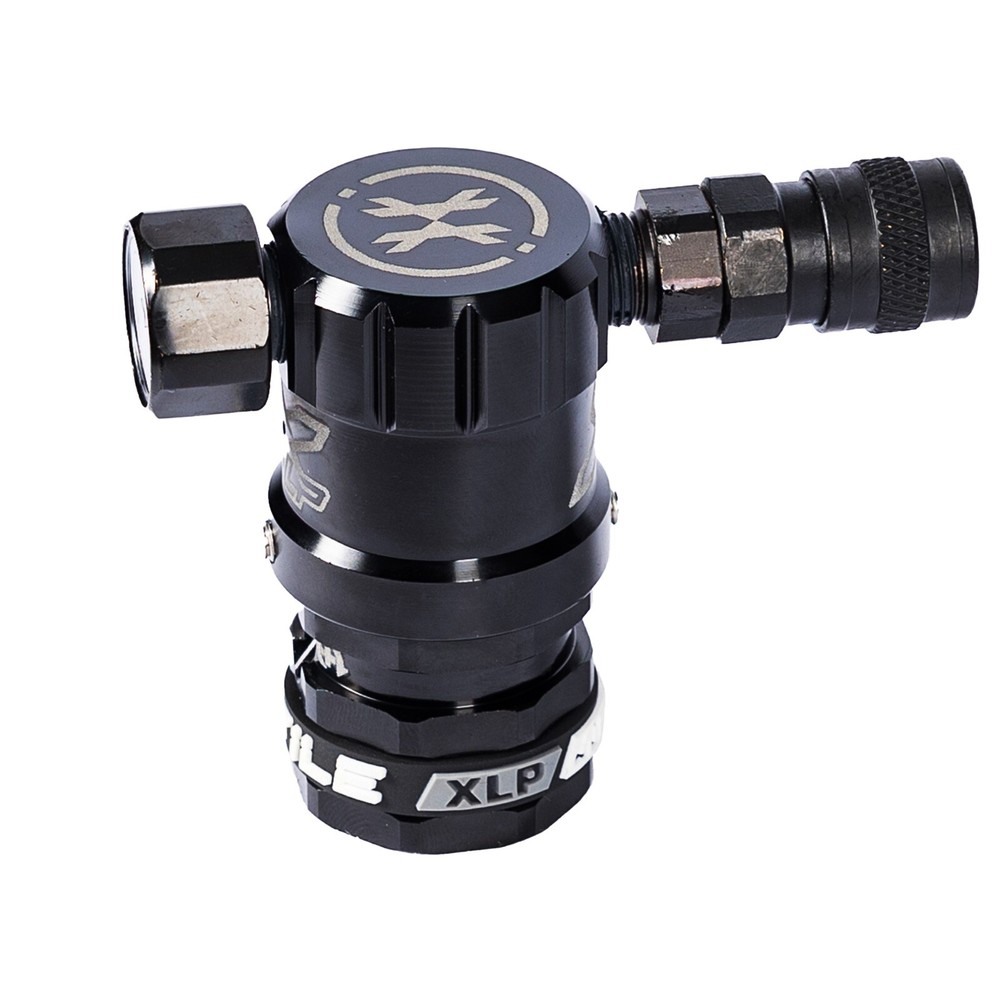 HK Army Hostile Airsoft XLP Regulator - Side Port - Black