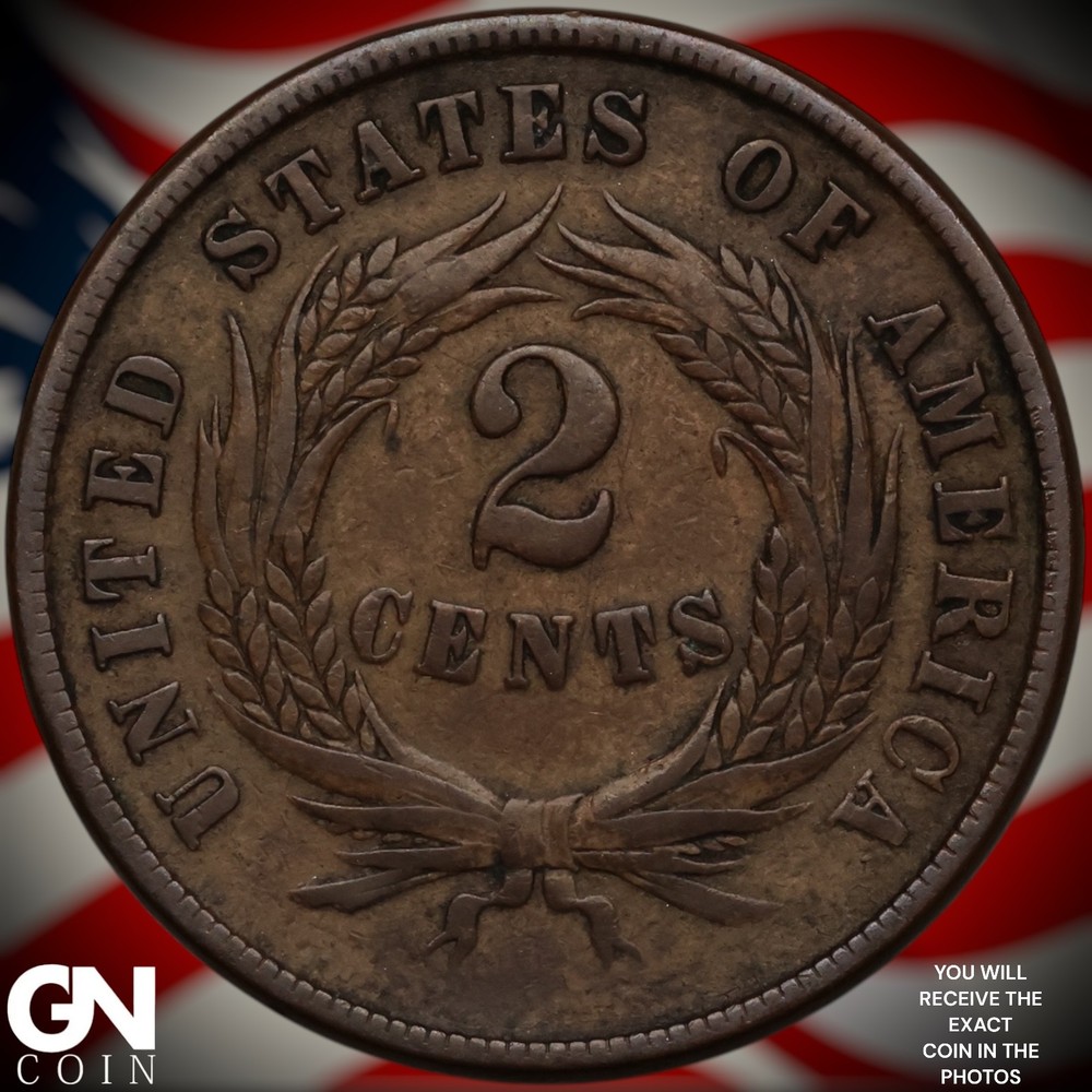 1866 2 Cent Piece A5051