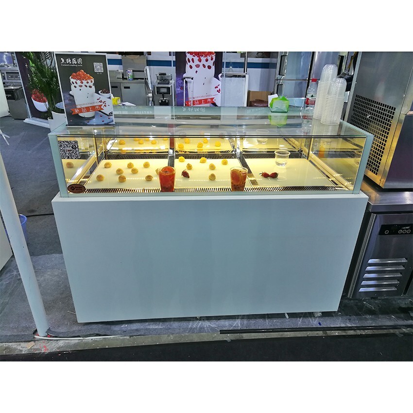 Custom made LED Refrigerated Pastry Display