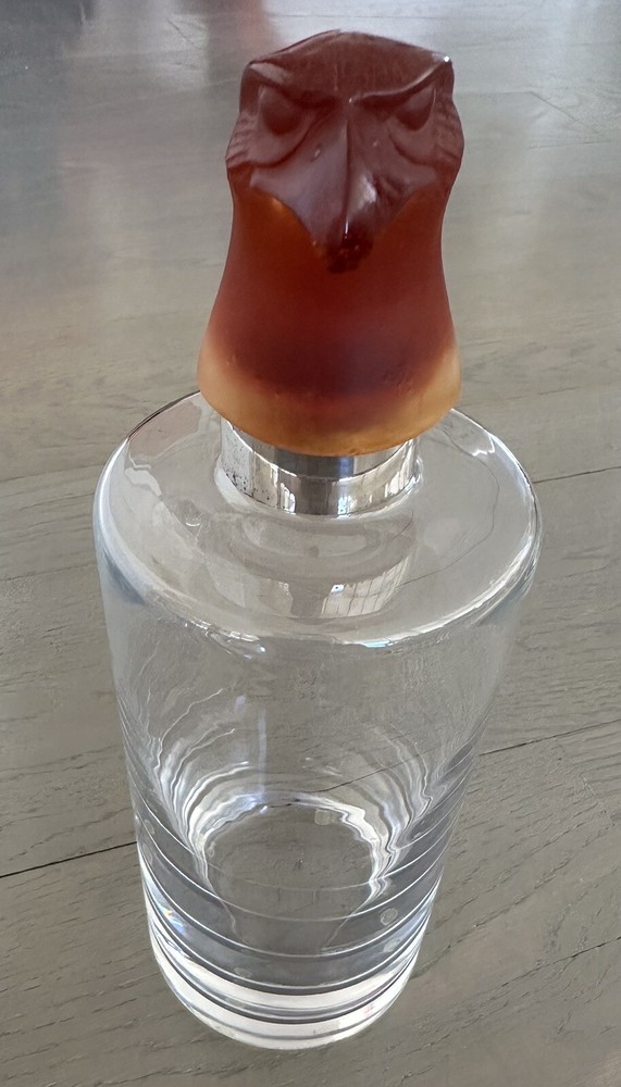 Daum France Eagle Crystal Decanter