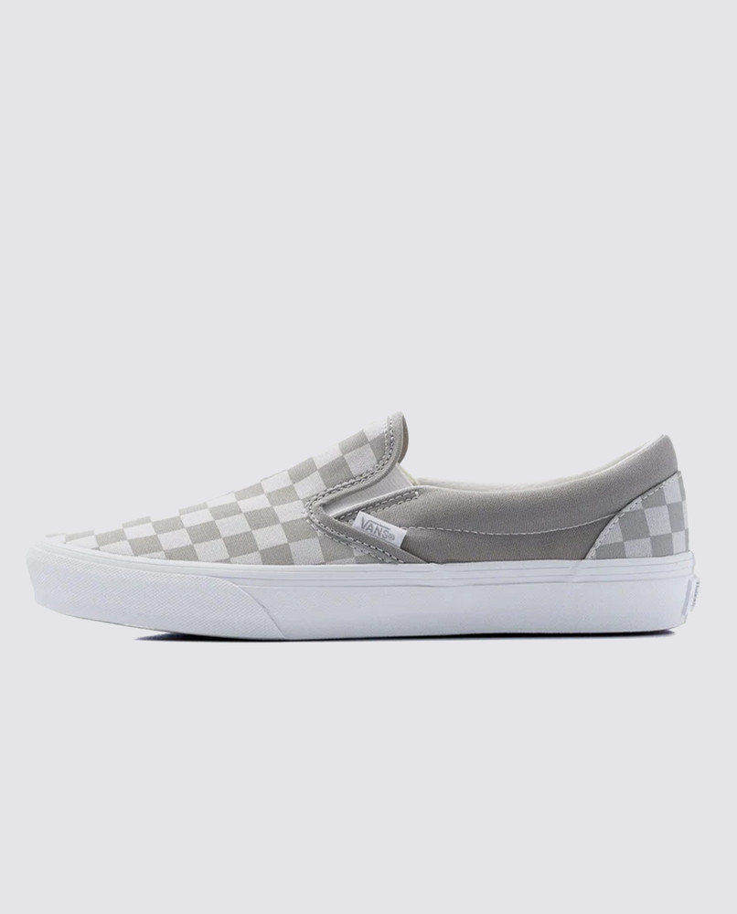 VANS CLASSIC SLIP-ON CANVAS BLOCK GREY