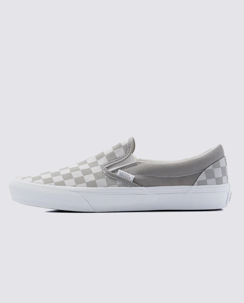 VANS CLASSIC SLIP-ON CANVAS BLOCK GREY