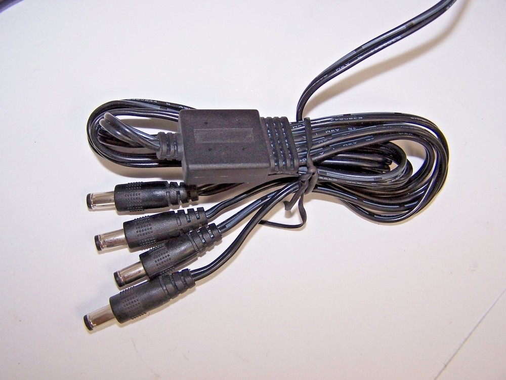 4-Way Power Splitter - Security Camera Power Adapter