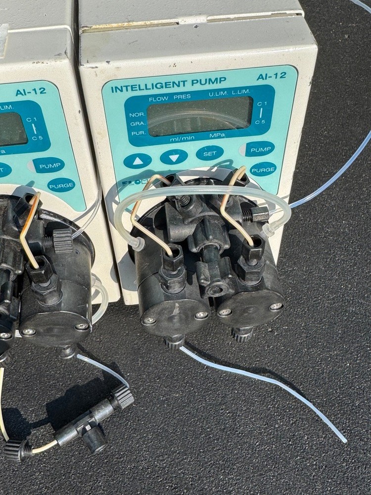 {2} Lot* FLOW Intelligent Pump AI-12 Control Module Chromatography * Working Lab