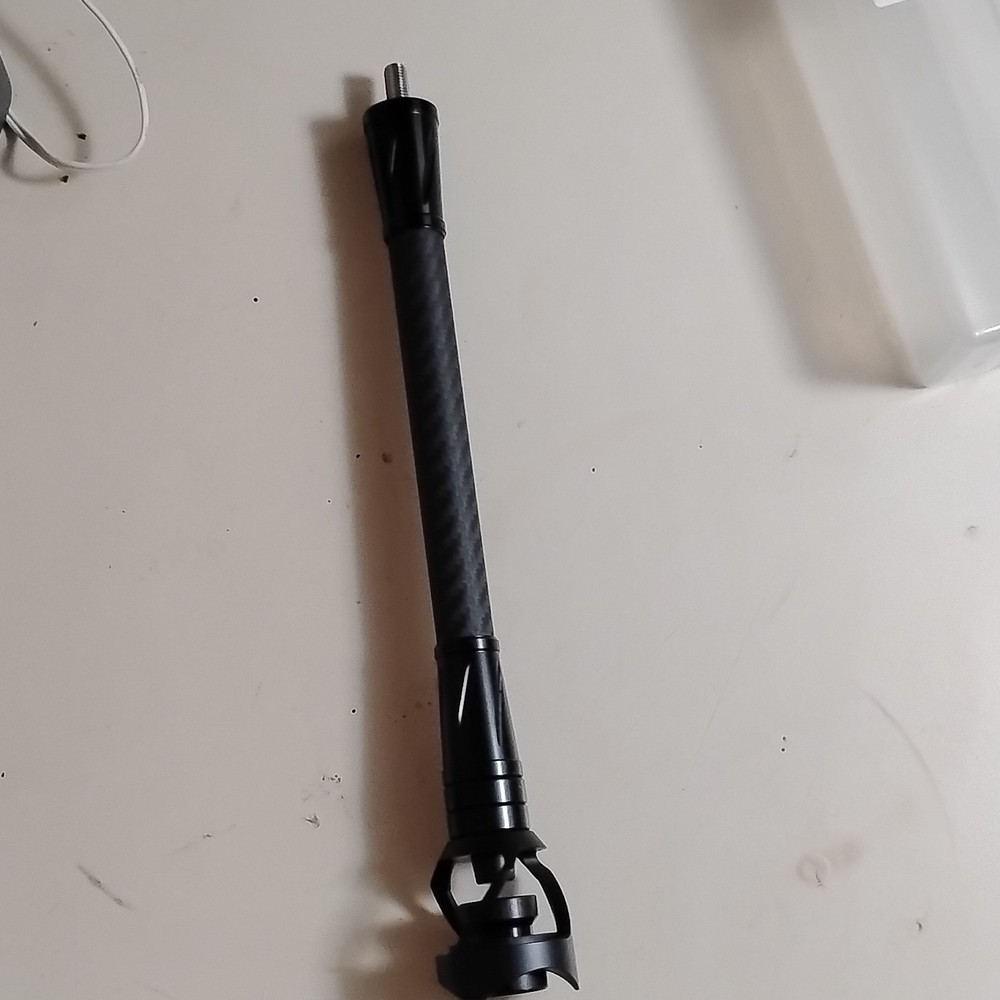 Carbon Fiber Archery Stabilizer Long Rod Black