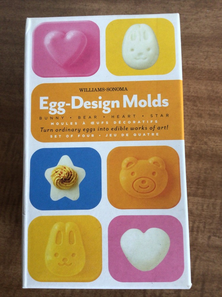 Williams-Sonoma Egg-Design Molds (4 Different Designs)