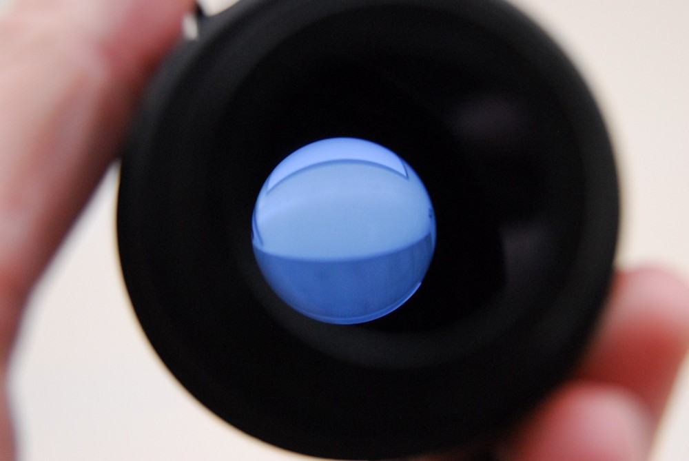 Nikon EC-2 Abbe 1.25 Microscope Condenser W/ Blue Filter - Eclipse E200