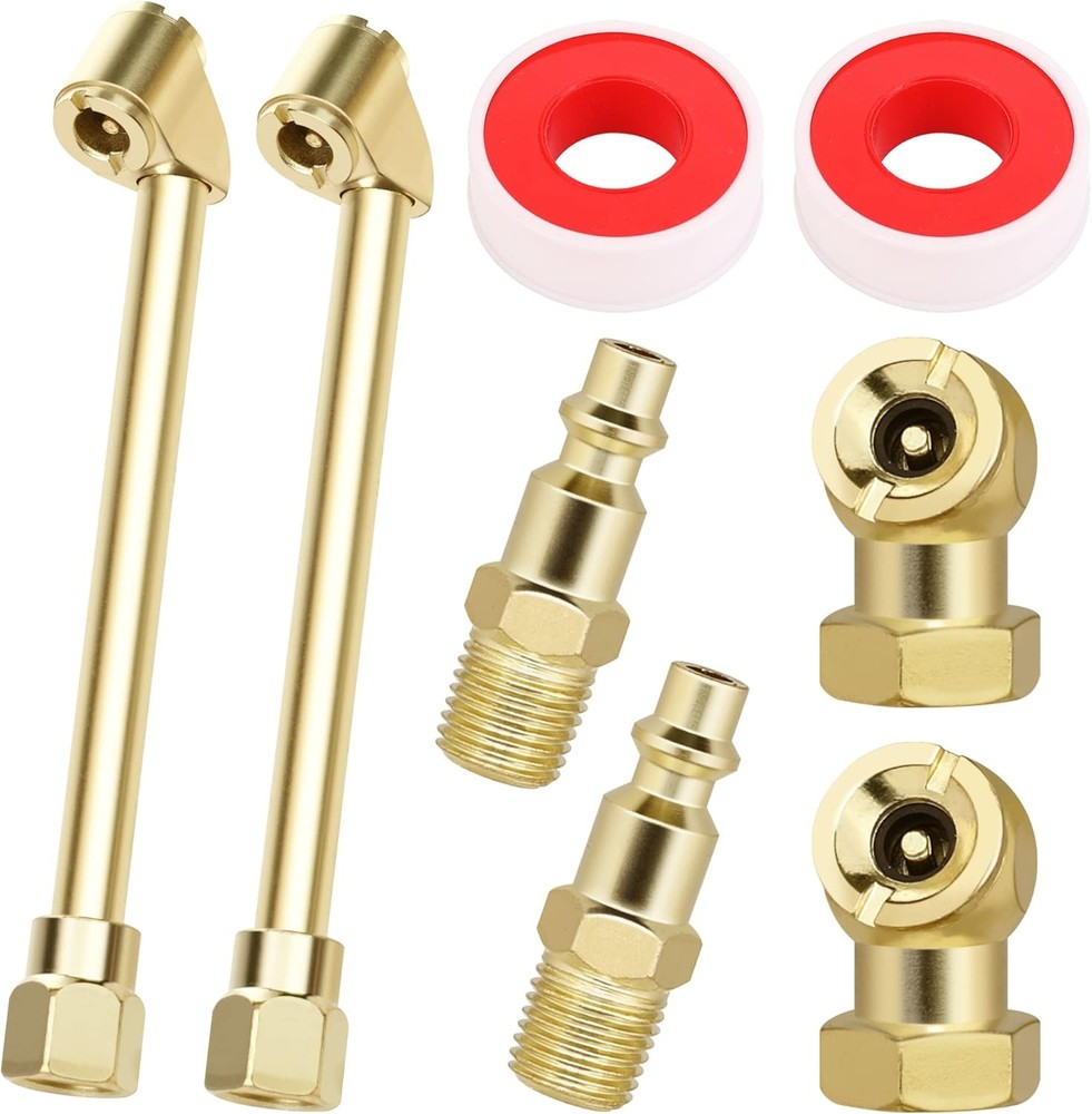 Air Chuck Set Tire Inflation Tool Compressor Accessories