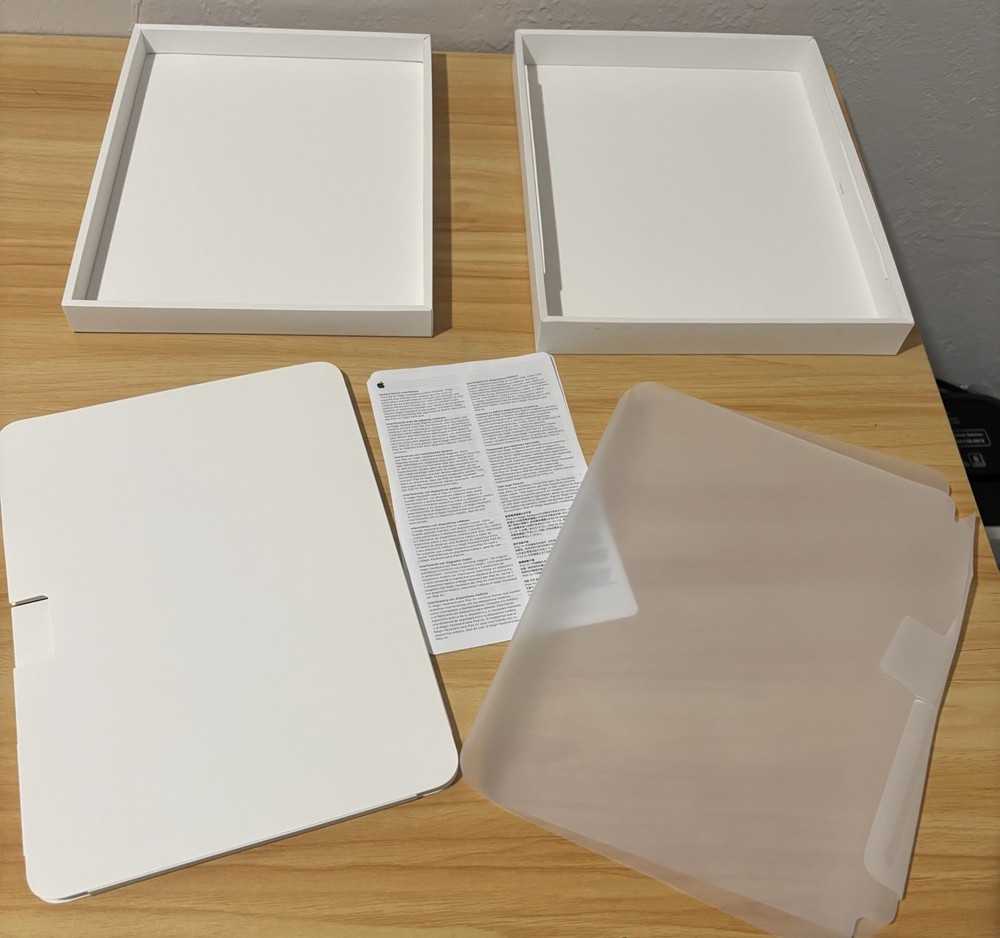 Empty Box Apple Magic Keyboard White- Use For Content, Crafts Or Storage