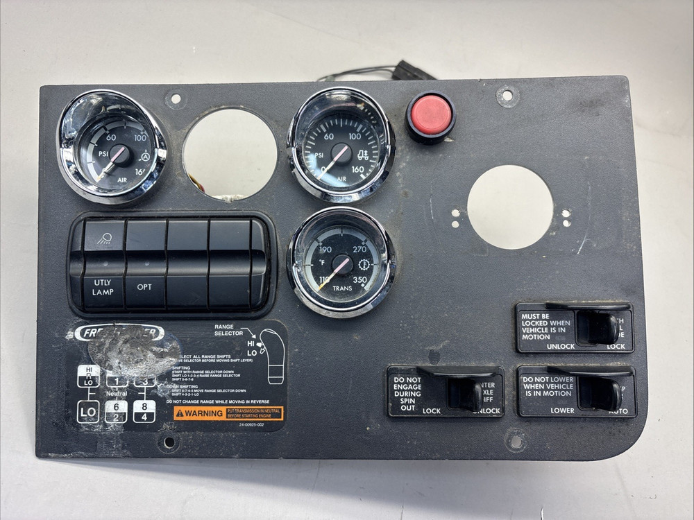 2015 Freightliner Cascadia Dash Control Panel Assembly