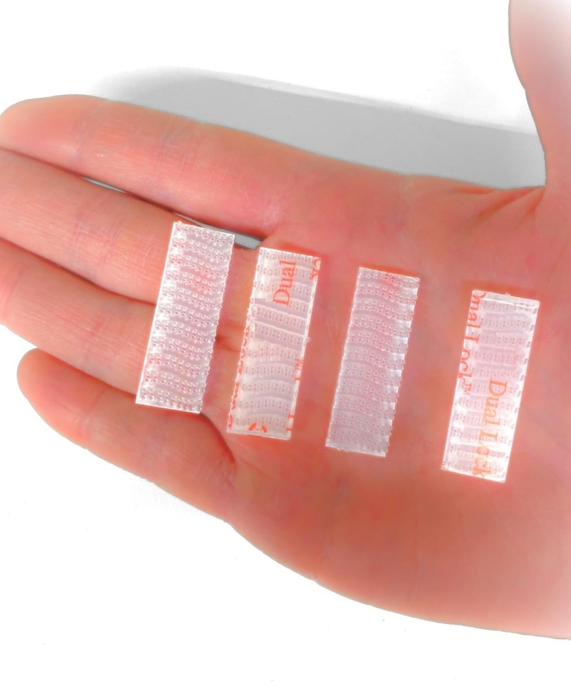 Easy-Install 4-Pack Adhesive Mounting Strips for Windshield Transponders