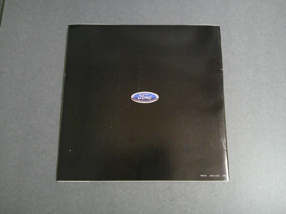 1991 Ford Escort Sales Catalog
