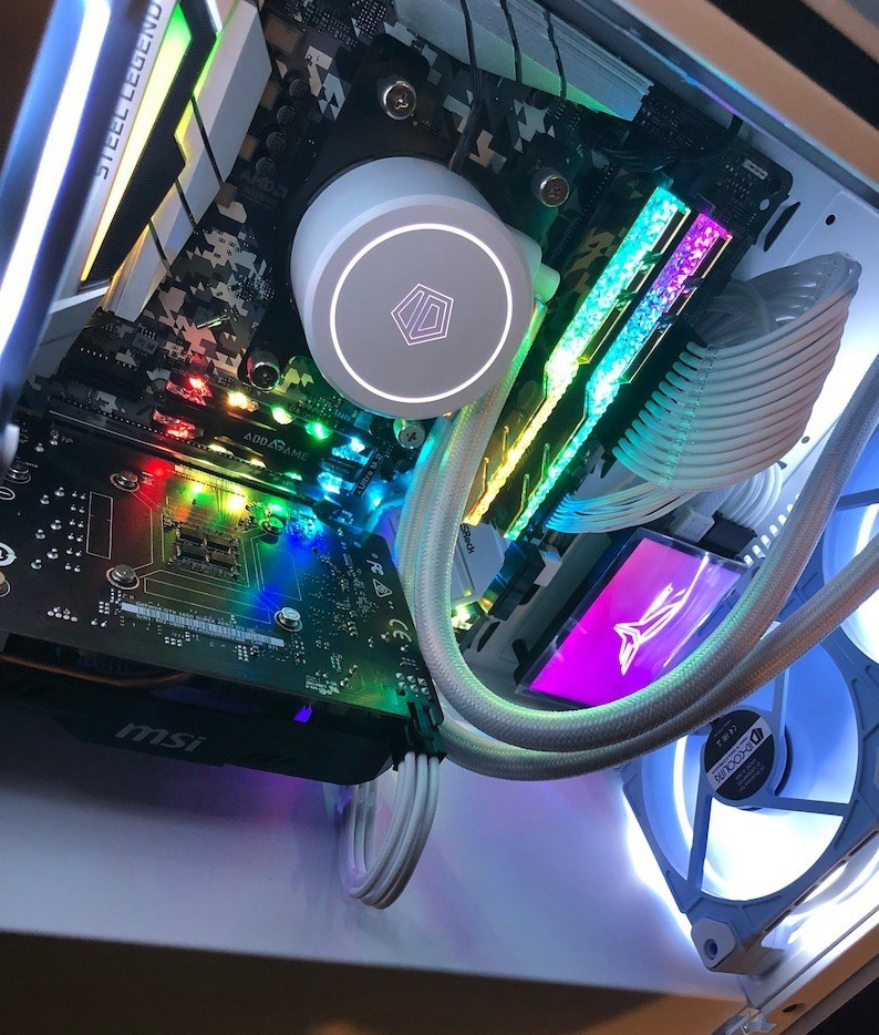 Ashley - The White Gaming Computer - White PC